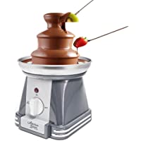 Balvi Fuente Chocolate American Dream Color Gris Función Cascada o Solo Calentador Compacta- fácil de Limpiar Plástico